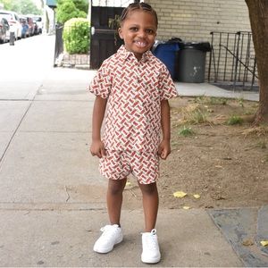 Boys Burberry 2pc set - Desmond Set